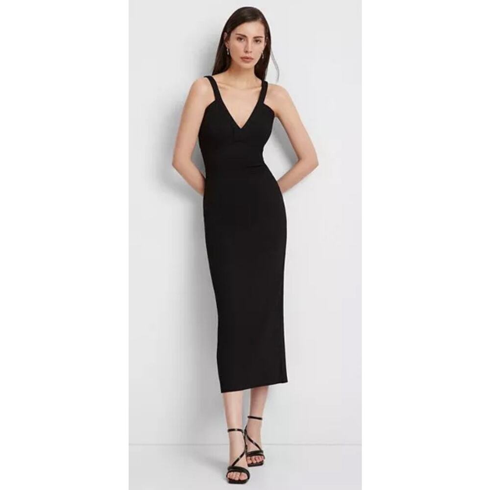 NWT Marcella Morena Dress Black Pencil Medium
